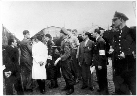 Amsterdam, Holland, 1943, Deportation to Westerbork camp.